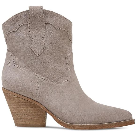 Suede western Cowboy boots - Picture 2 of 3